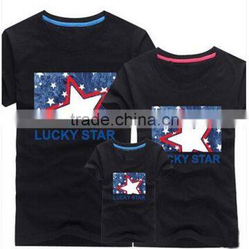 Cute Love Couple Print T-Shirt Design photo-3