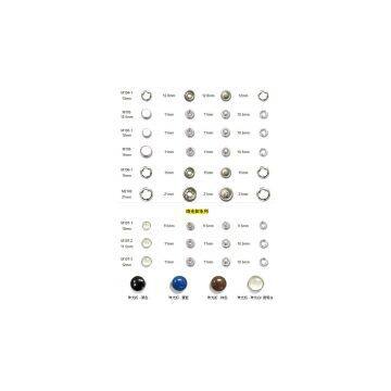 Prong Snap Button, Prong Fastener, Snap Ring, Ring Snap Fastener photo-2