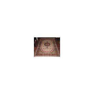 Hand Knotted Persian Style Silk Carpet photo-2