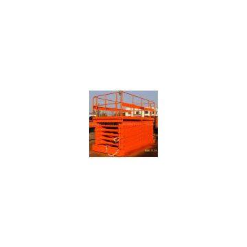 Stationary scissor lift-CE