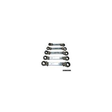 5-piece Ratchet Ring Wrenches Set
