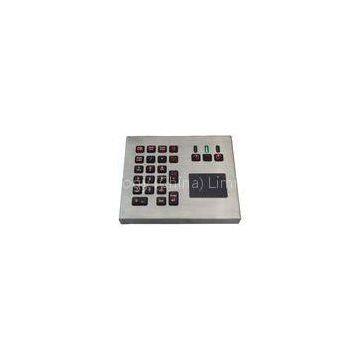 IP65 dynamic backlight pc keyboards/keypad with touchpad vandal proof waterproof