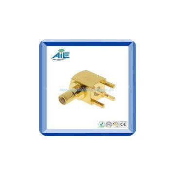 RF SMB right angle male for PCB