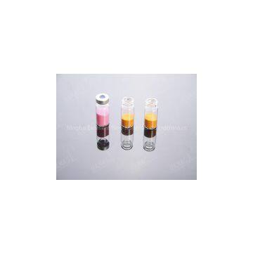 Crimp vial with open-top