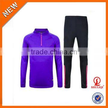 Wholesale long sleeve soccer uniform custom with your own design