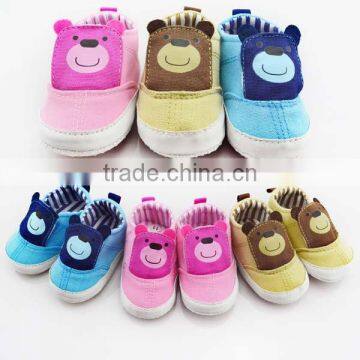 Lovely Bear Soft Baby Shoes