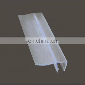 90 degree PVC shower door seal and waterproof strip for 6mm, 8mm, 10mm, 12mm, 15mm glass door