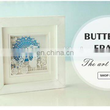 The Art Of Living Wedding Gifts Home Decoration Romantic 3D Paper Kissing Couple Wooden Photo Frame