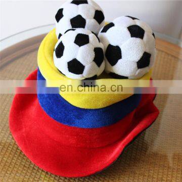 country flag color hat funny football hat