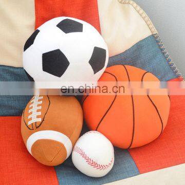 Factory direct custom soft stuffed plush baby toy ball