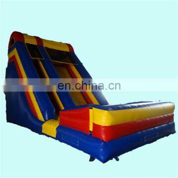 Double lane giant inflatable water / dry slide for kids and adults