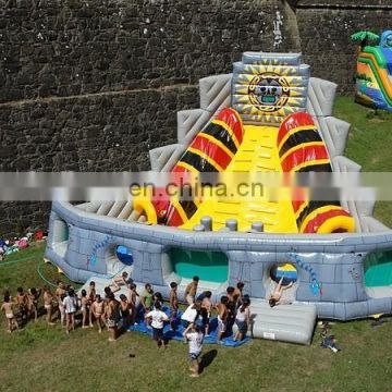 hot giant inflatable water slide