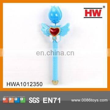 Funny plastic toy 34CM led flashing light magic magnet stick toy