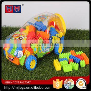 New DIY car toys building block in Cannon educational toys for kids