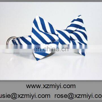 New Arrival Wholesale Navy Stripe Pet Dog Flashing Collar