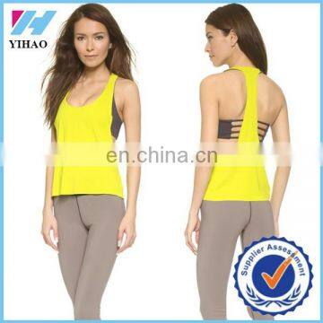 Trade assurance Yihao womens Activewear sports bra tank tops