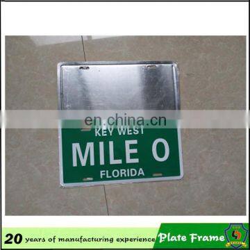 Newly Custom Novelty Souvenir Metal Car License Car Plate Custom Embossed License Plates HH-licence Plate-(3) photo-4