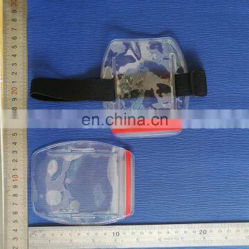 Clear Vinyl Ski Pass Vertical ArmBand Badge Holder photo-6