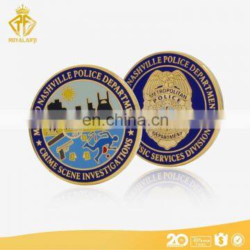 Custom Military Safety Hard Enamel Challenge Coin