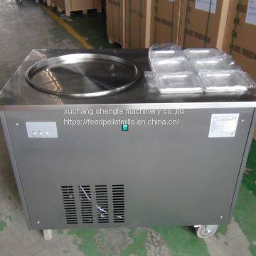 Оптовая поставка WF1120 машины для приготовления фритюрного мороженого на плоской сковороде, роликовой машины для приготовления мороженого photo-5