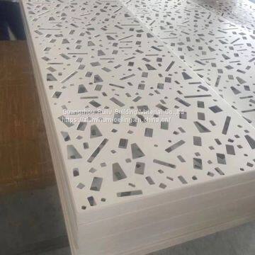 aluminum veneer customization/ Perforated Aluminum panel/Customized Metal Ceiling