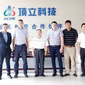 Vertical Bottom Loading Vacuum Annealing Furnace photo-4