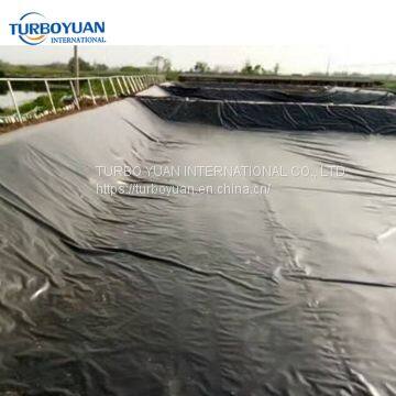 fish tank hdpe black rolls geomembrane liner