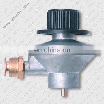 Silver butane gas regulator for cylinder