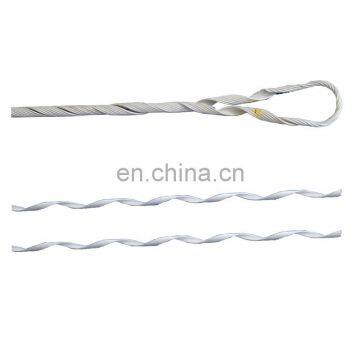 China Factory Preformed Dead End Guy Grip Tension Clamp For ADSS OPGW Cable Clamp photo-3