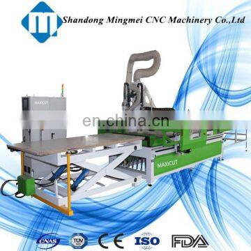 Hungary Furniture Drilling Nesting Table Cnc Router Hot Sale Cabinet Making Wood Panel Cutting photo-5