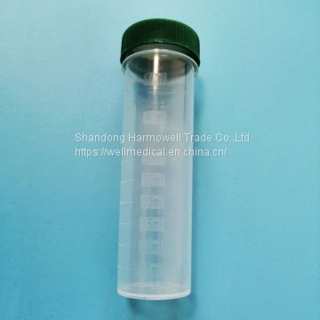 Good quality quick delivery 50ml flat bottom plastic tube centrifuge