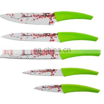 A Great Variety of Models Rubber Handle S/S Knife Set photo-6