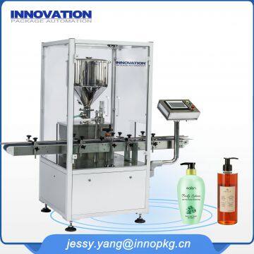 PLC control small scale bottling machinery for household chemicals