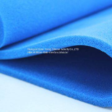 Dream padding open cell silicone foam sheet silicone sponge sheet