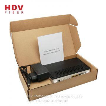 OEM CATV XPON GPON ONU ONT 1G1F+WIFI+CATV Router Price photo-4