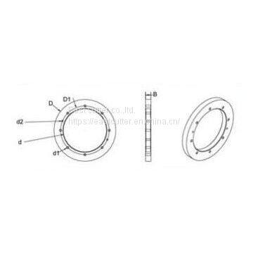 Rubberized spacer used in metal industry