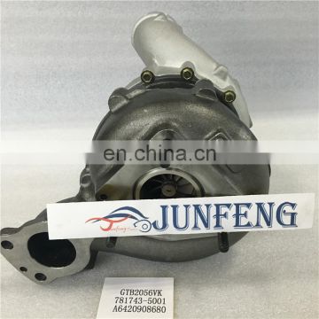 Turbo factory direct price GTB2056VK 781743-5001 A6420908680 turbocharger