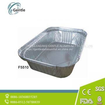 High Temperature Resistant Food Grade House Hold Aluminium Foil Container photo-3