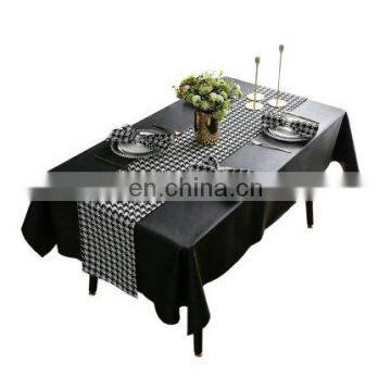2020 Home Decoration Luxury Unique Cotton Woven Table Runner Custom Printed Table Runner photo-3