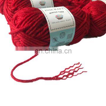 10g 25g 50g Soft 100 Acrylic Yarn 4 Ply Hand Knitting Yarn for Knitting photo-3