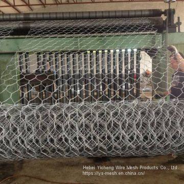 PVC Coated Hexagonal Gabion Mesh Woven Gabion Stone Cage photo-5