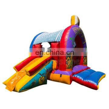 Colorful Inflatable Bounce House Jumping Castle Bouncer With Slide