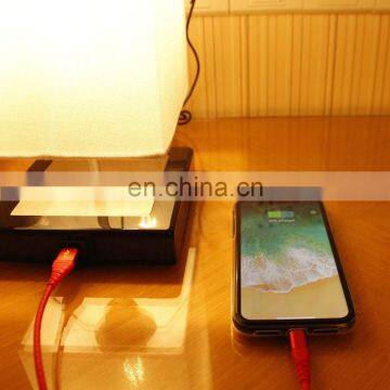 Drop Shipping Retail DC5V Touch LED Vintage Table Lamps USB Charge Port Night Lighting for Bedroom Children Room photo-7