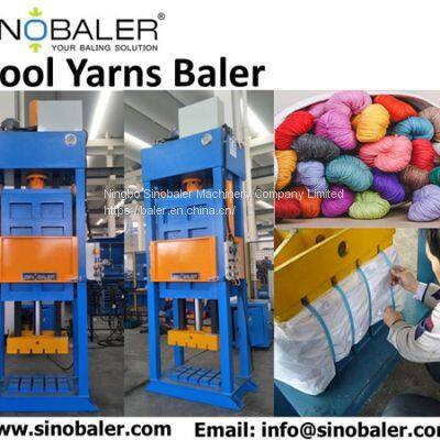 Wool Yarns Baler Machine