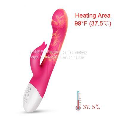 37.5℃ Soft Head Vibration Stick for Female Wand Massager Clitoral Stimulator g Spot Vibrator photo-3