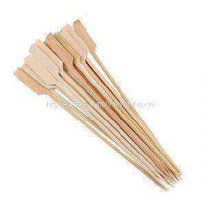 Natural 6 inch bamboo skewers bamboo bbq sticks China low moq wholesale price