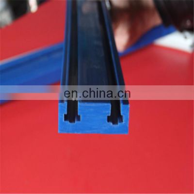 Type K plastic guides rail for roller chain