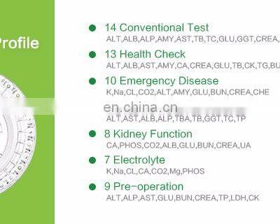 Seamaty Disposable Veterinary Reagent Disc Chemistry Analyser Disk Biochemical Analysis System Class II CN;SIC photo-5