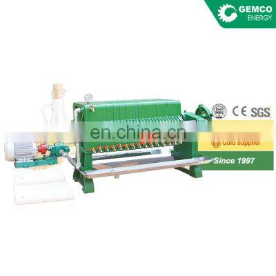 Small cold press cooking soybean oil filter machine