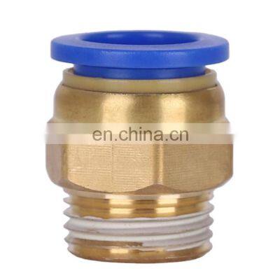 PC Type 4MM 6MM 8MM 10MM 12MM Plastic Pneumatic Tube Hose Connector Straight Air Hose Pipe Fitting